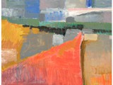Landscape for Nicolas, Acryl auf Leinwand, 80 x 100 cm
