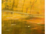 Pond, toxic-romantic, 2023, Mischtechnik auf Papier, 40 x 30 cm