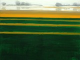 Spring Haunstetten, 2023, Acryl auf Leinwand, 100 x 100 cm