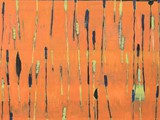 Field (orange), 2021, Acryl auf  Leinwand, 2021