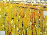 New Yellow Field, Acryl auf  Leinwand, 180 x 145 cm